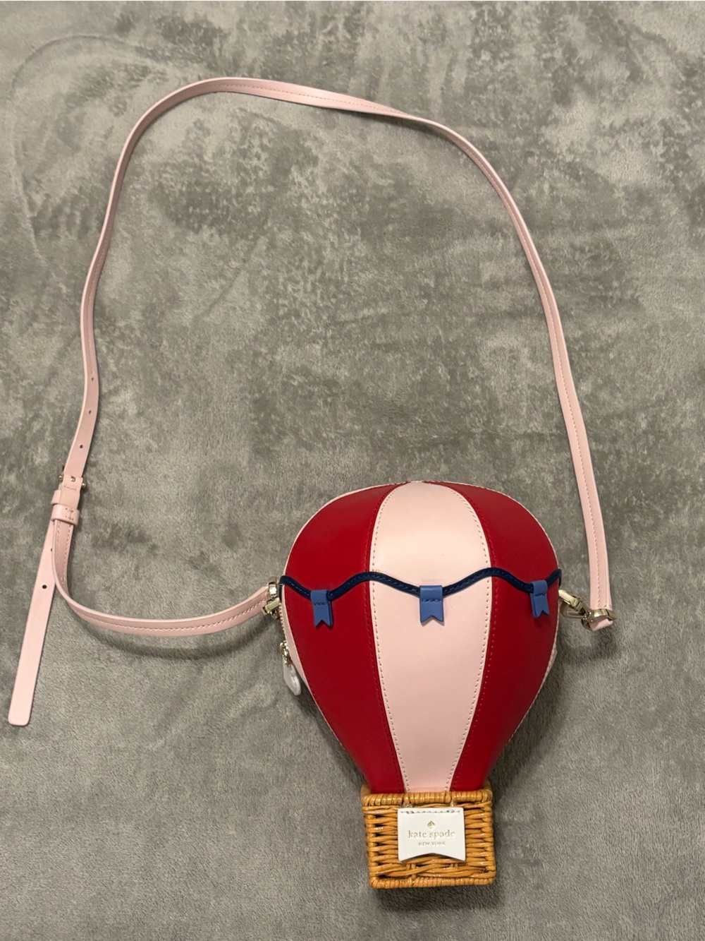Kate Spade Hot Air Balloon Crossbody Bag Novelty Purse WKR00441